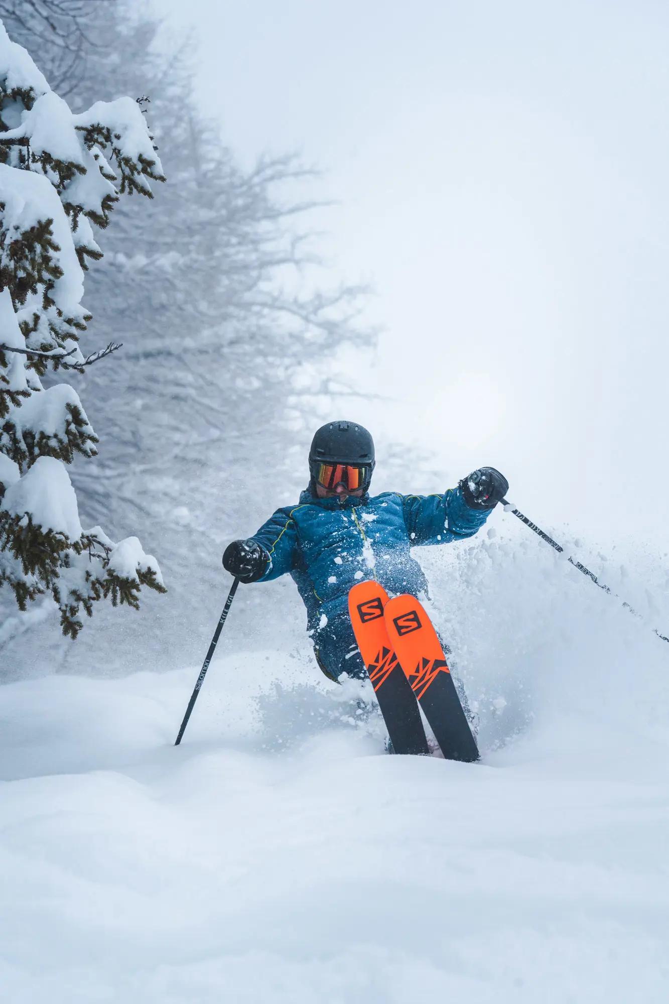 Offpiste i La Plagne